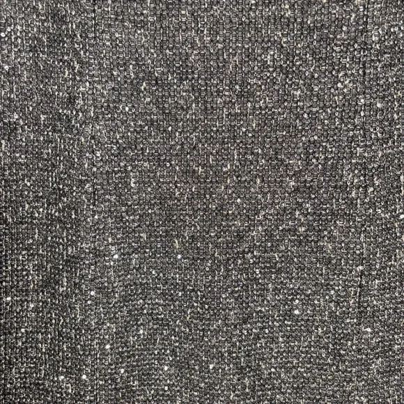 J McLaughlin Henrika Dress Women's Size M Charcoal Sequin Sparkle Sheath Tweed - Picture 10 of 16